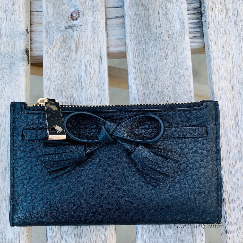 Kate spade medium Hayes black backpack wallet set - Picture 8 of 8